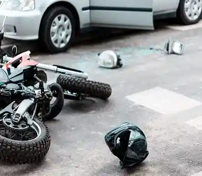 No-Contact Motorcycle Accident