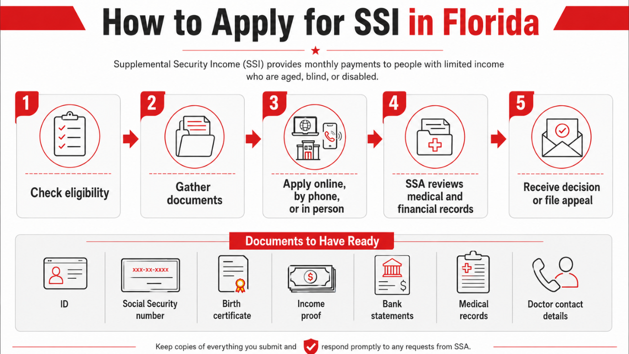 How to Apply for SSI in Florida