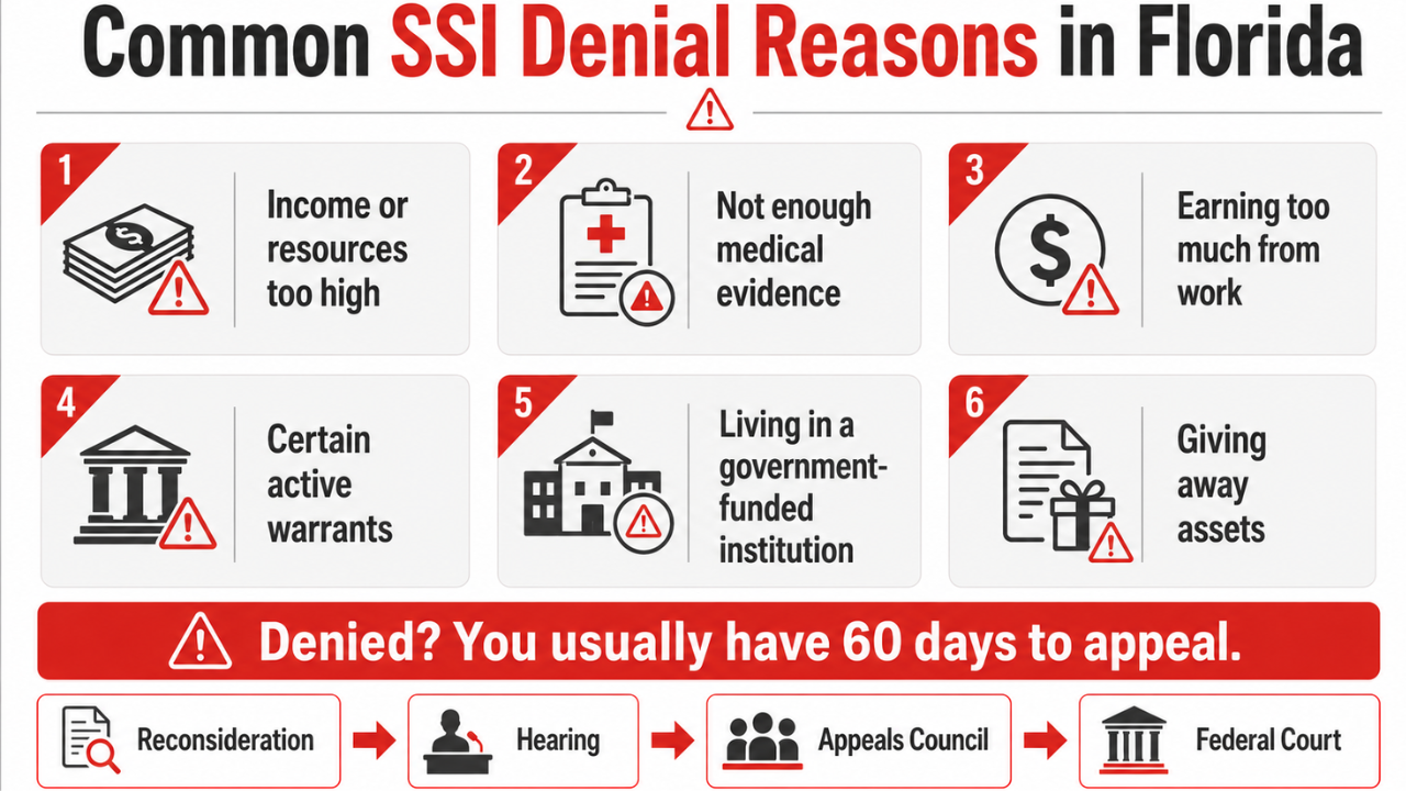 What Disqualifies You From SSI in Florida